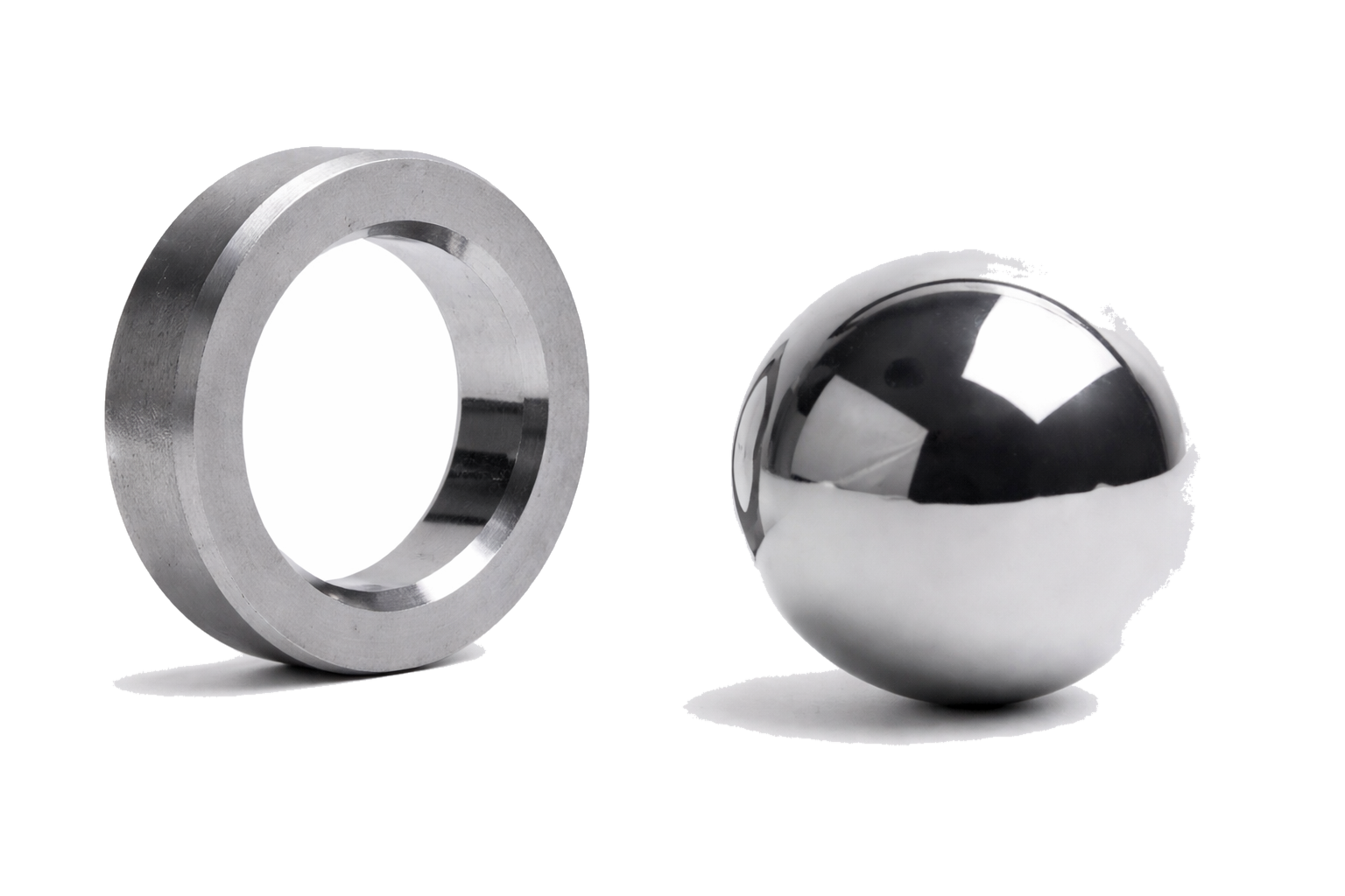 Valve ball and seat